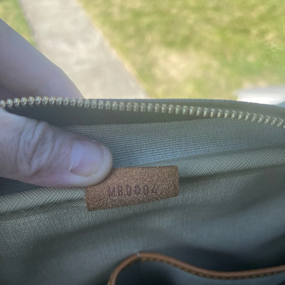 Louis Vuitton Brown Monogram Top-Handle Satchel with Tan Trim - Picture 7 of 7